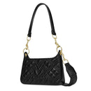 Damenhandtasche mit Schultergurt LOVE MOSCHINO Quilted-Linie, schwarze Farbe JC4161