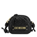 Borsa Donna Mini a Tracolla LOVE MOSCHINO linea Shiny Quilted colore Nero