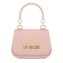 Borsa Donna a Mano LOVE MOSCHINO linea Lettering Logo colore Rosa Nude