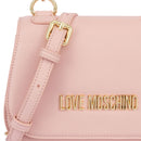 Borsa Donna a Mano LOVE MOSCHINO linea Lettering Logo colore Rosa Nude