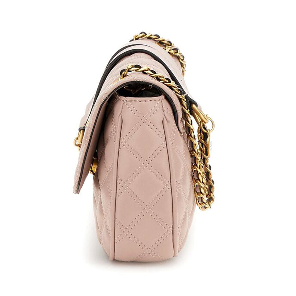 GUESS Damen Umhängetasche Giully Line Farbe Light Rose