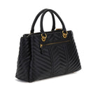 GUESS Damenhandtasche Lovide Line, Schwarz