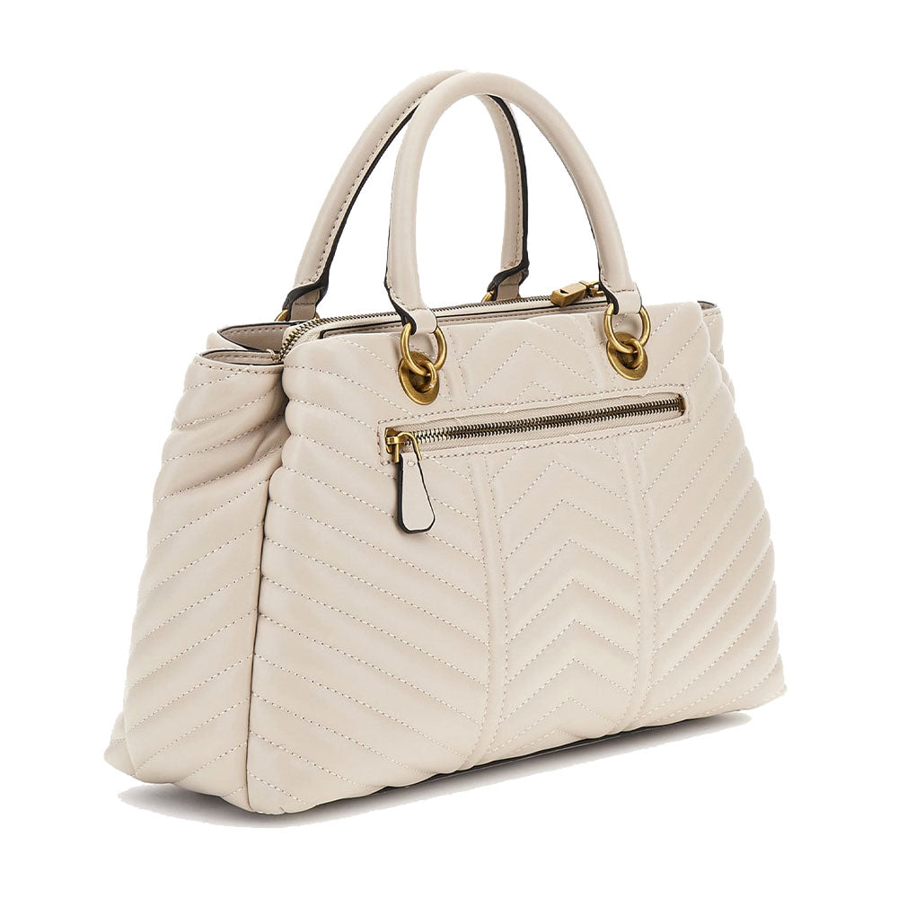 GUESS Damenhandtasche Lovide Line Farbe Stone