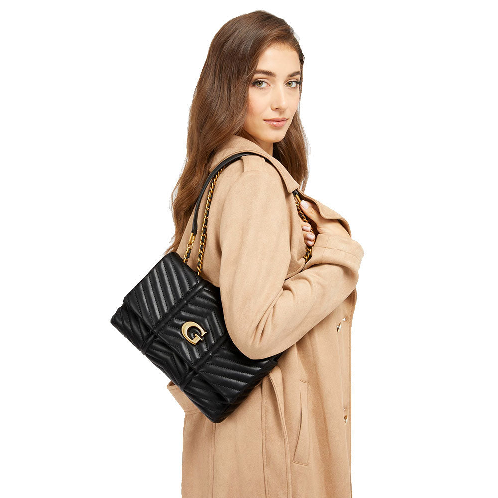 Borsa Donna a Tracolla GUESS Linea Lovide colore Nero