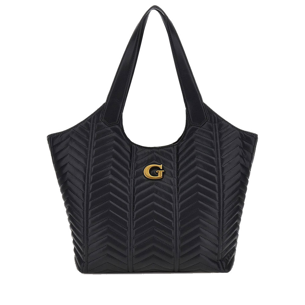 GUESS Damen Umhängetasche Lovide Line Farbe Schwarz