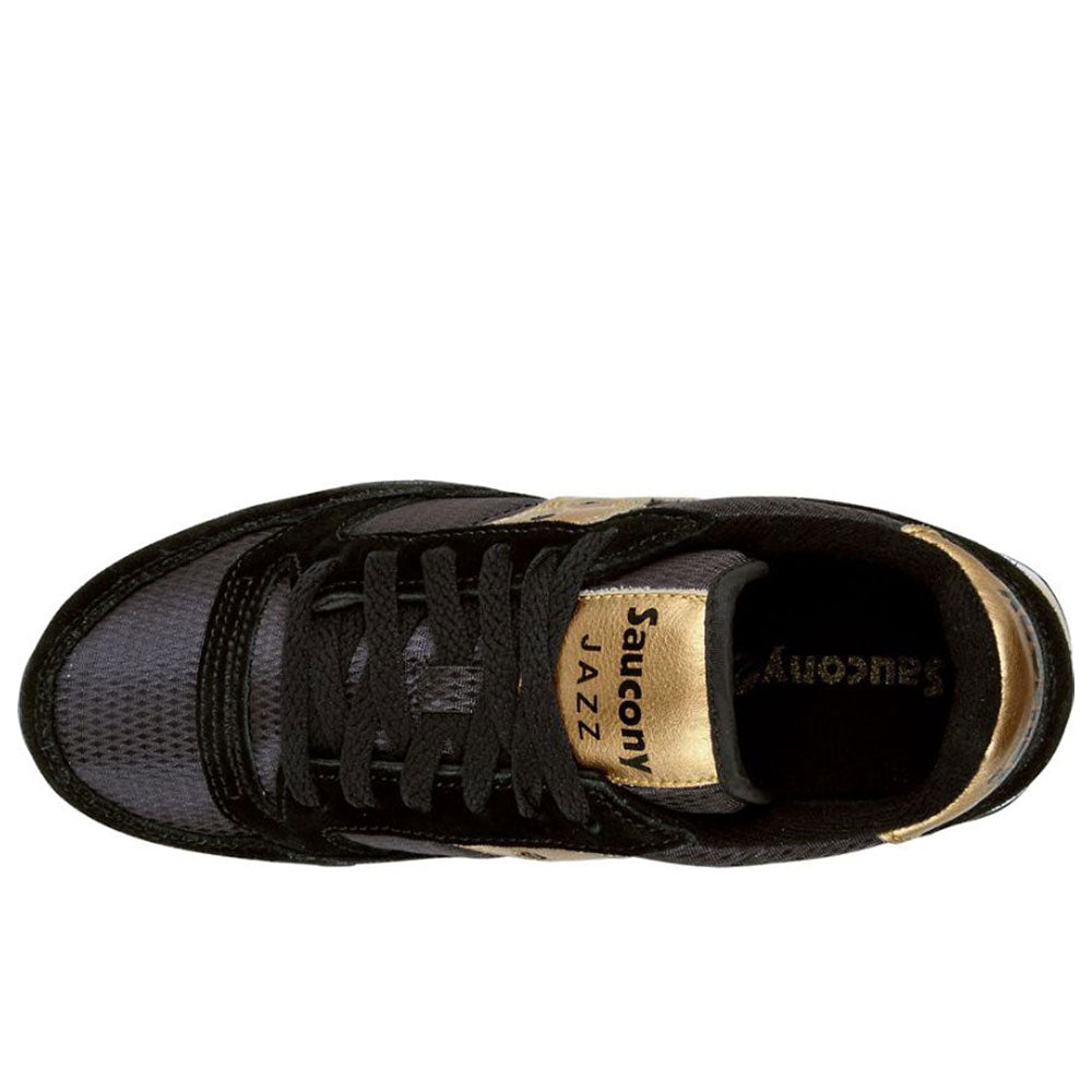 Scarpe Donna Saucony Sneakers Jazz Original Black Gold a sconto Cuoieriashop