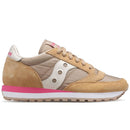 Women's SAUCONY Jazz Original Sneakers in Green and Pink - S1044-639