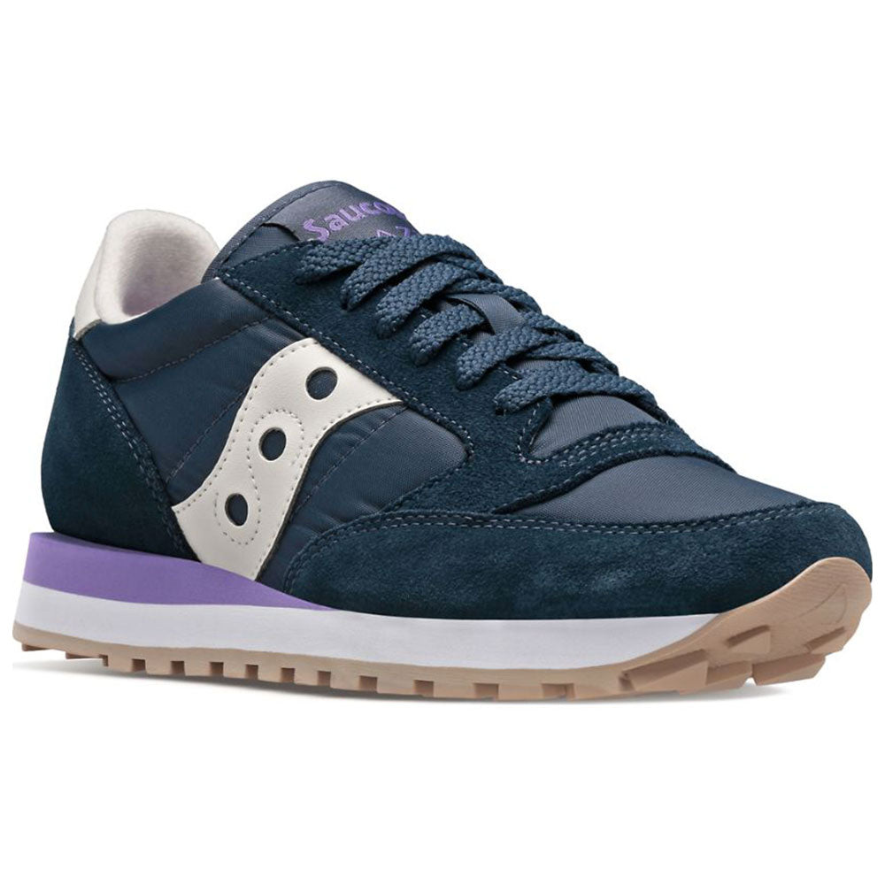 Scarpe Donna Saucony Sneakers Jazz Original Navy - Violet