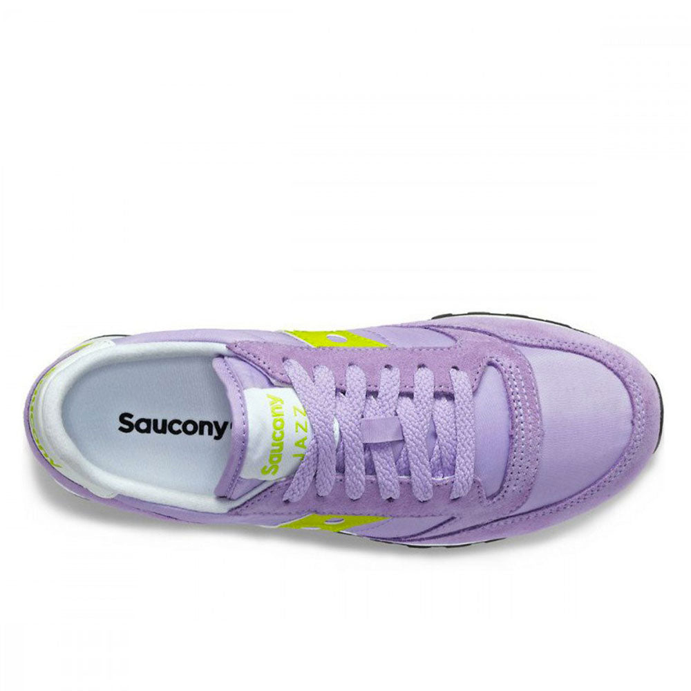 Saucony Damenschuhe Original Violet Jazz Sneakers - Limette