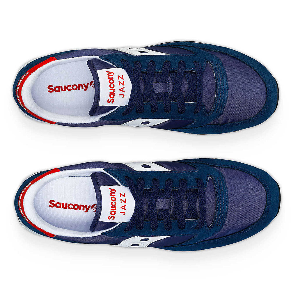 Scarpe Uomo Saucony Sneakers Jazz Original Navy White a sconto