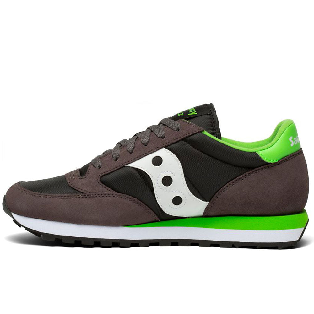 Scarpe Uomo Saucony Sneakers Jazz Original Grey - Lime