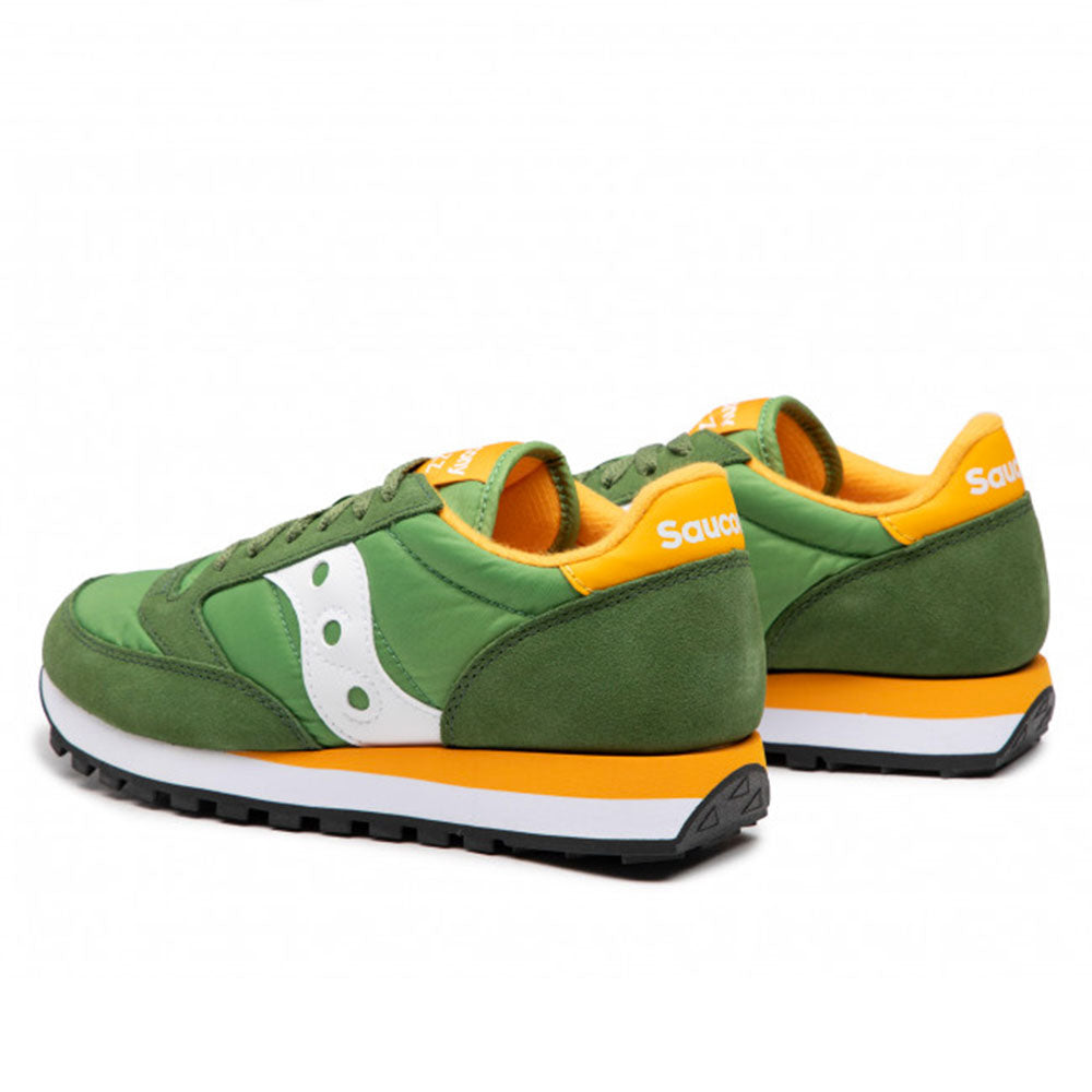 Scarpe Uomo Saucony Sneakers Jazz Original Green - White - Orange