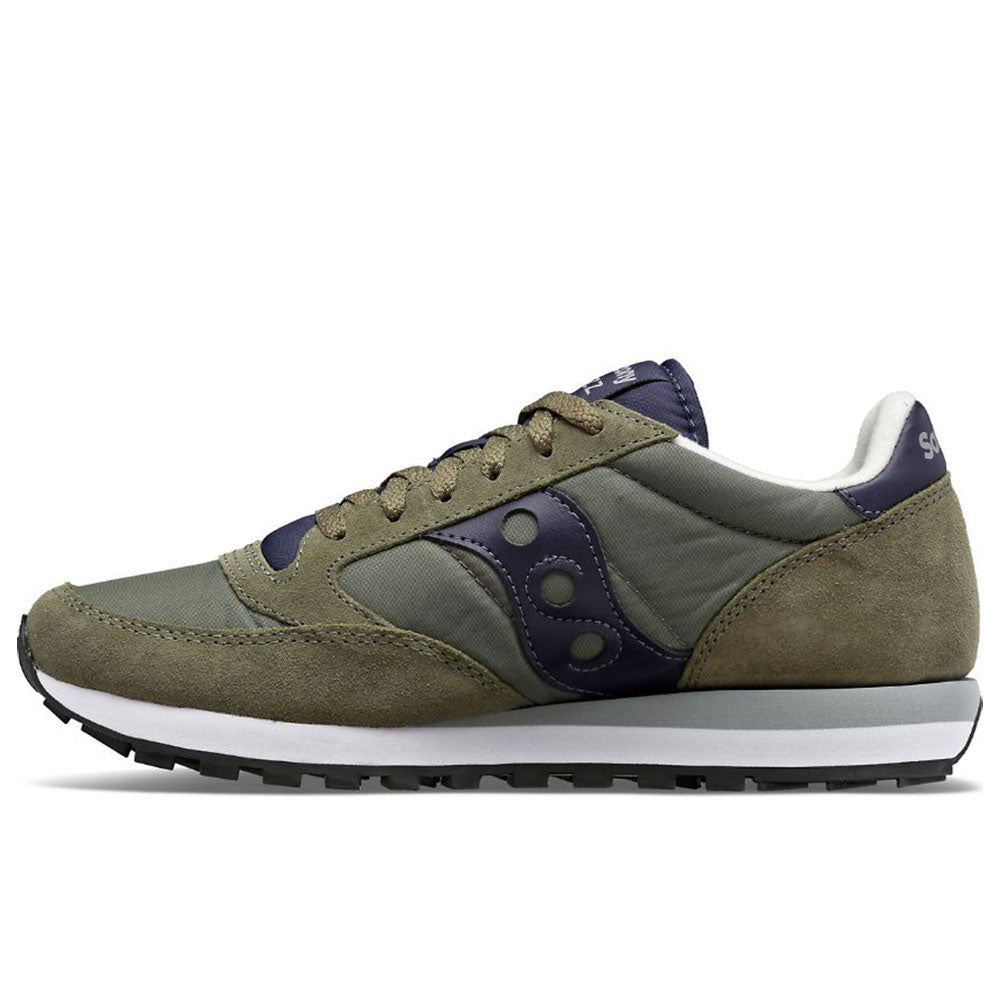 Scarpe Uomo Saucony Sneakers Jazz Original Forest - Navy