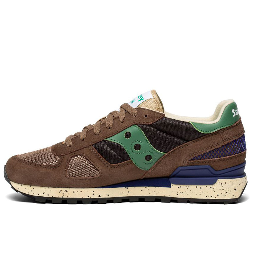 Saucony Herrenschuhe Sneakers Shadow Original Braun - Schwarz - Grün