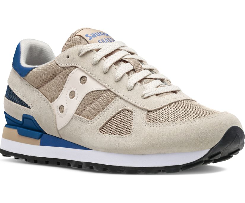 Saucony Herrenschuhe Sneakers Shadow Original Beige - Weiß