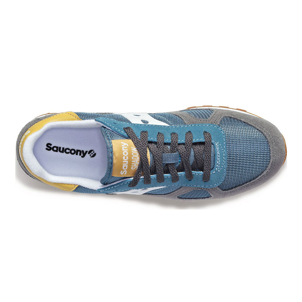 Scarpe Uomo Saucony Sneakers Shadow Original Steel - Blue