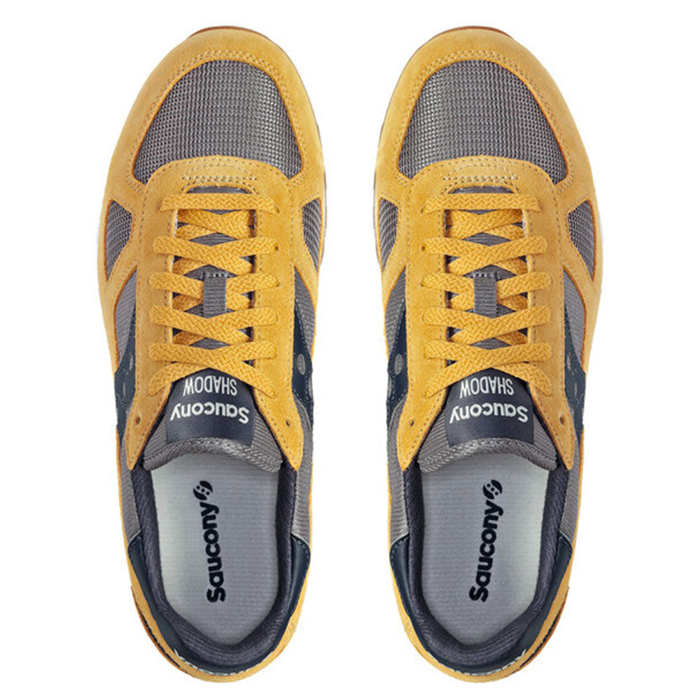 Scarpe Uomo Saucony Sneakers Shadow Original Beige - Grey