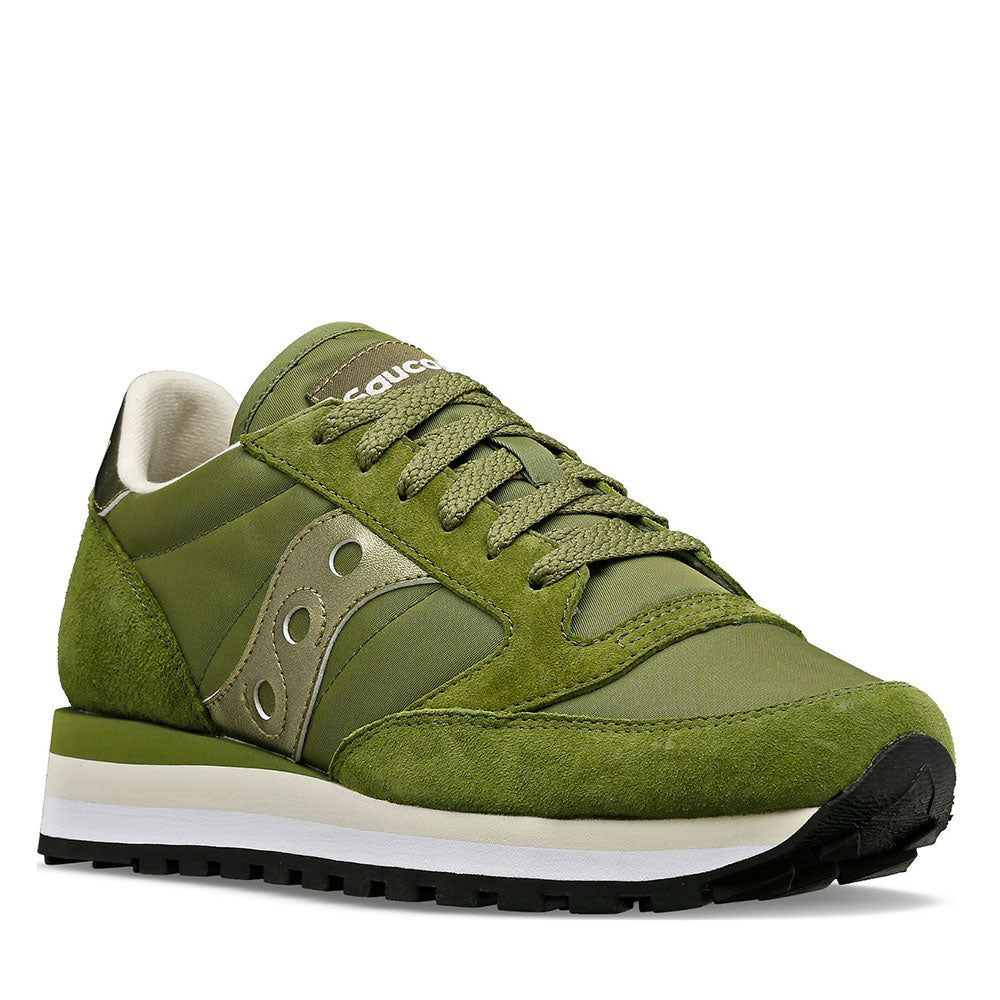 Saucony Damenschuhe Jazz Sneakers Triple Green