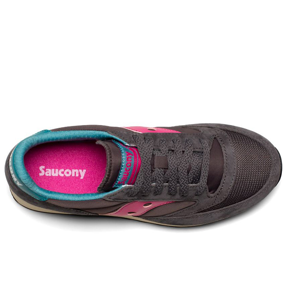 Scarpe Donna Saucony Sneakers Jazz 81 Dark Grey - Pink