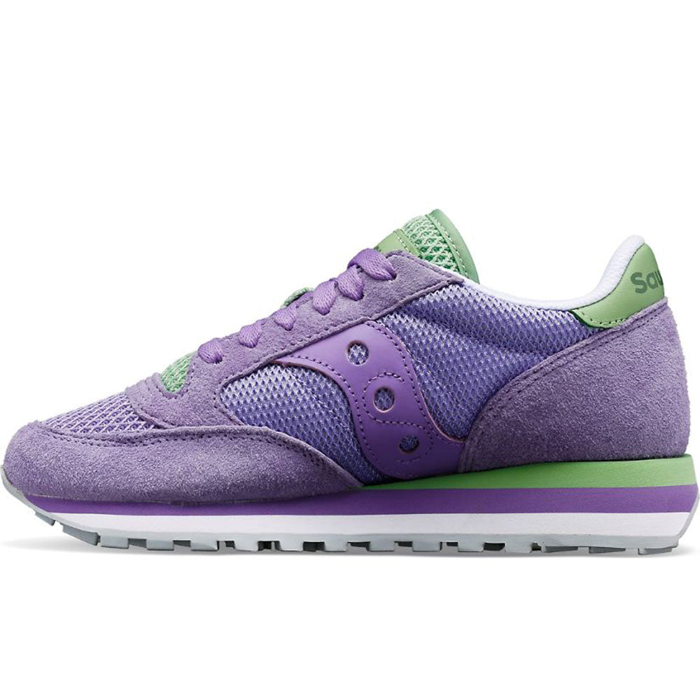 Scarpe Donna Saucony Sneakers Jazz Triple Violet Lime a sconto