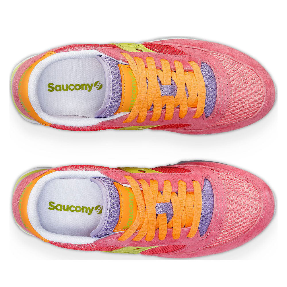Scarpe Donna Saucony Sneakers Jazz Triple Summer Light Pink - Lime