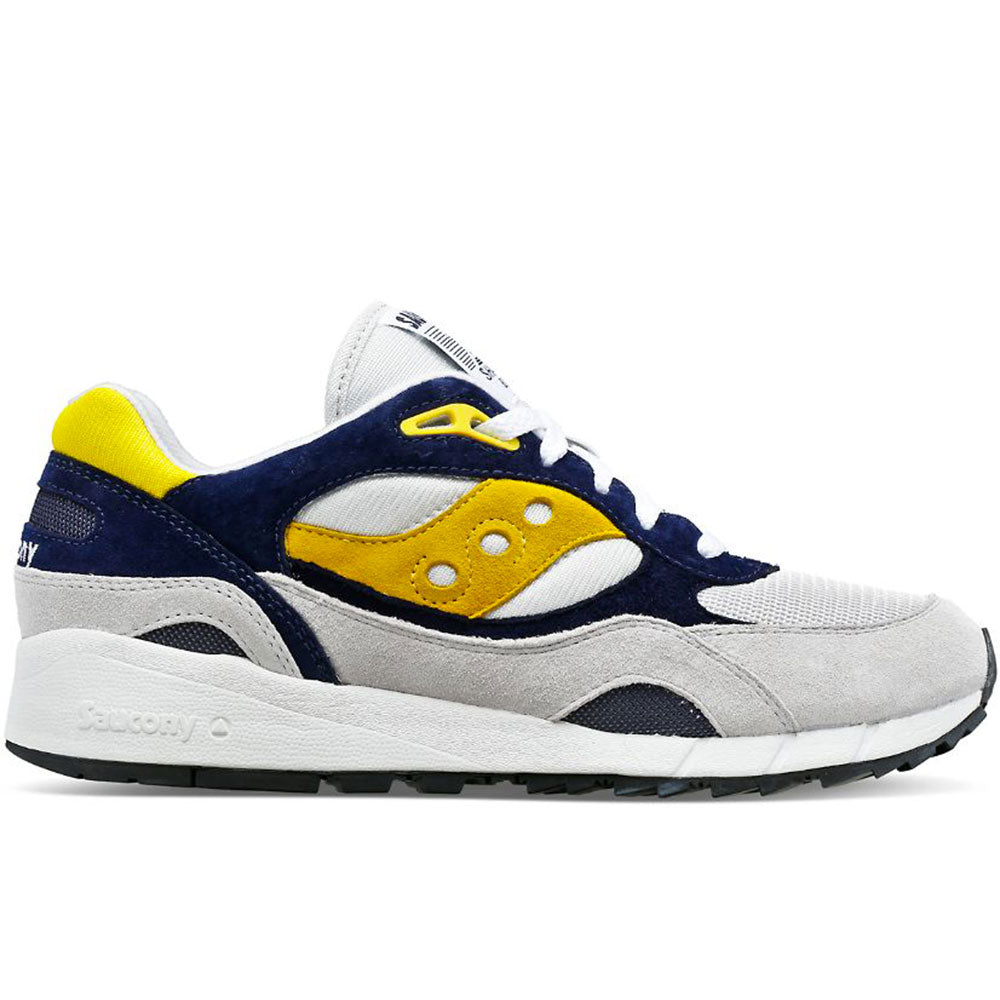 Scarpe Uomo Saucony Sneakers Shadow 6000 Grey - Blue - Yellow