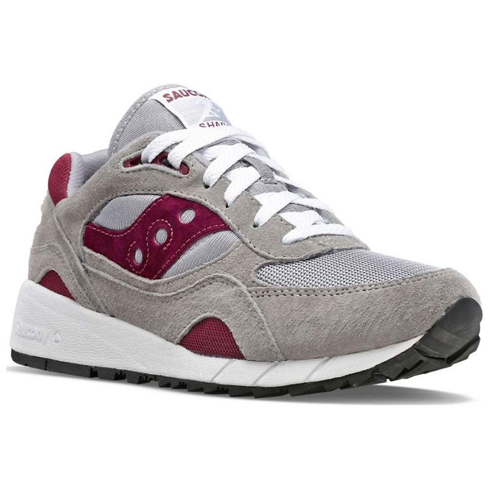 Scarpe Uomo Saucony Sneakers Shadow 6000 Grey - Red