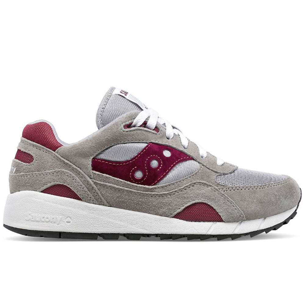 Scarpe Uomo Saucony Sneakers Shadow 6000 Grey - Red