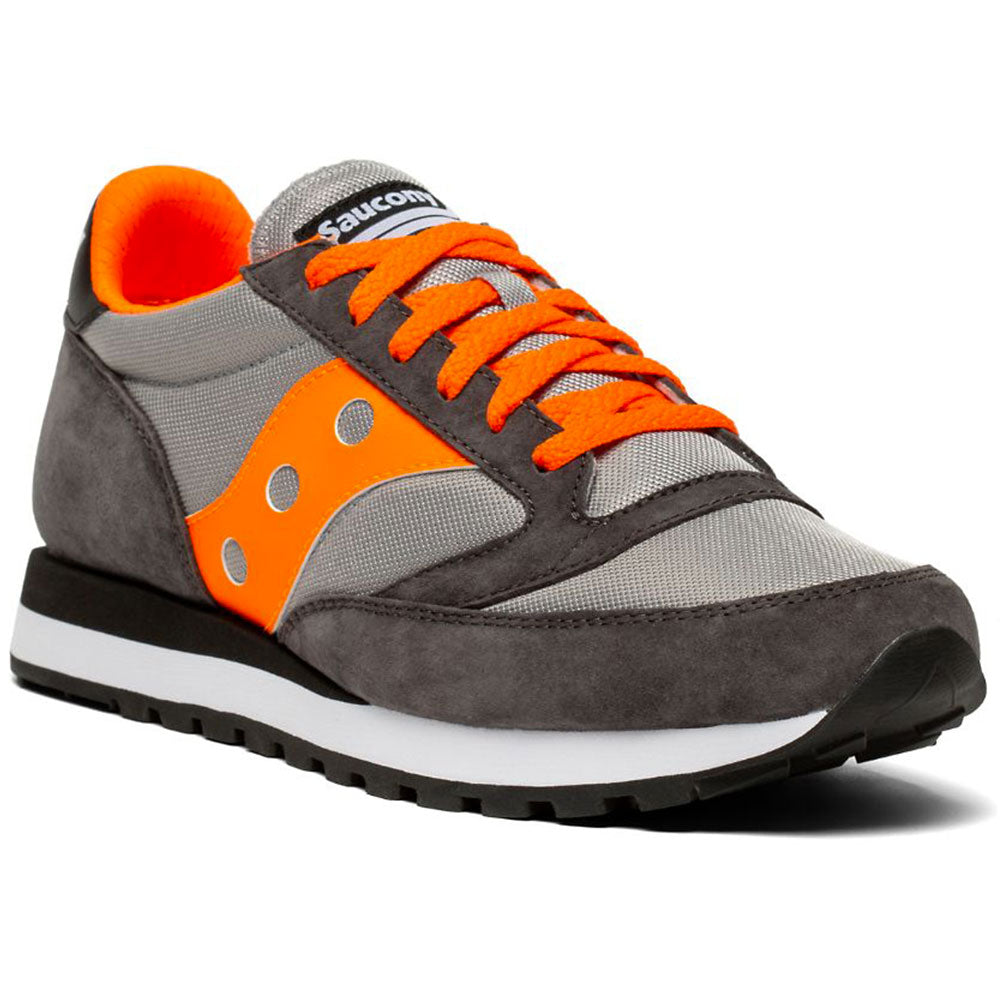 Scarpe Uomo Saucony Sneakers Jazz 81 Grey - Orange - White