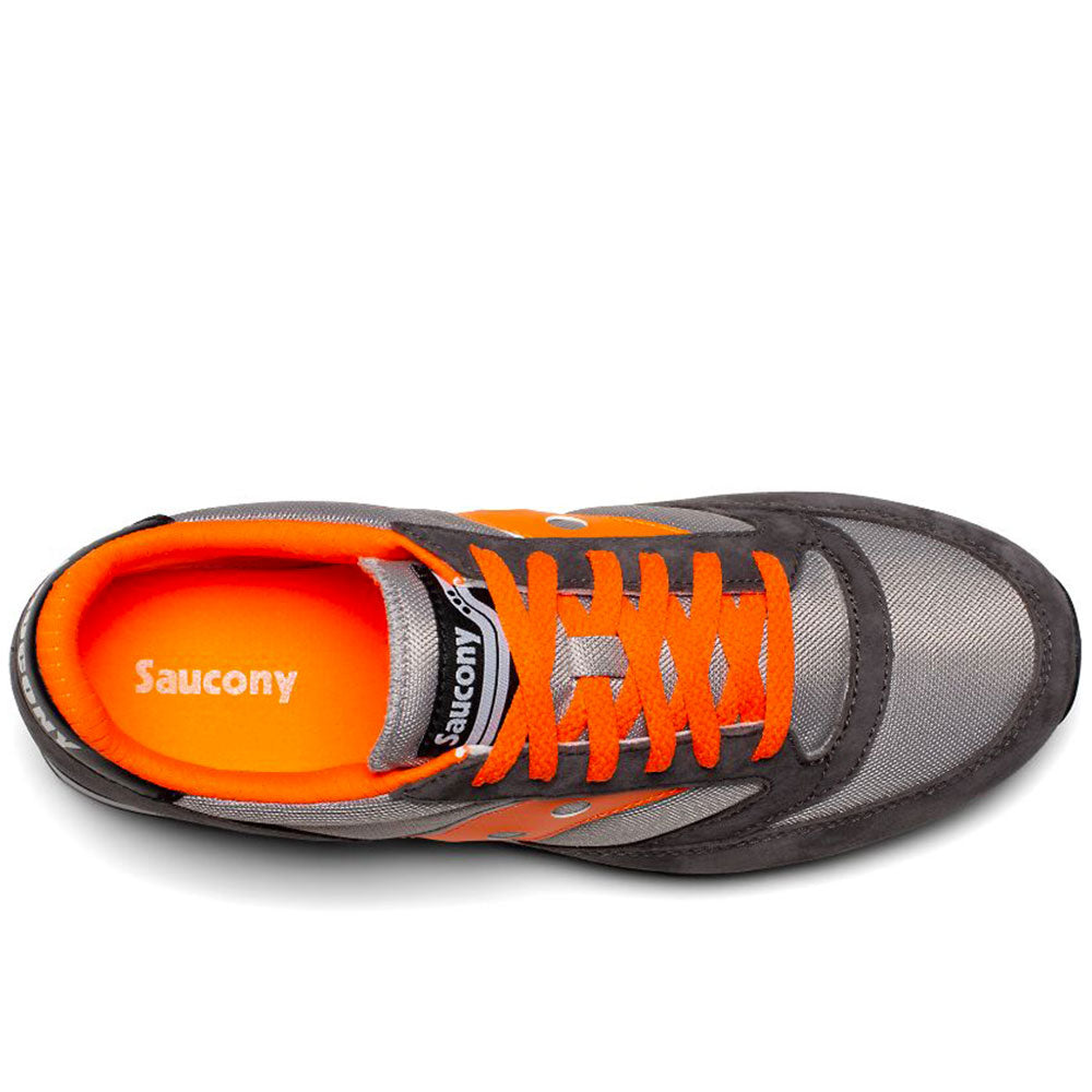 Scarpe Uomo Saucony Sneakers Jazz 81 Grey - Orange - White