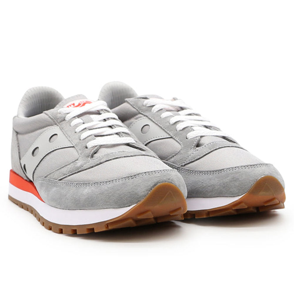 Saucony Herrenschuhe Sneakers Jazz 81 Grau - Rot