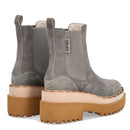 Scarpe Donna LIU JO Stivaletti Beatles in Suede e Glitter colore Grigio