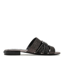 Ciabatta Flat Donna LIU JO Astra 34 colore Gun Metal