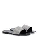 Ciabatta Flat Donna LIU JO Saba 04 con Strass Nera