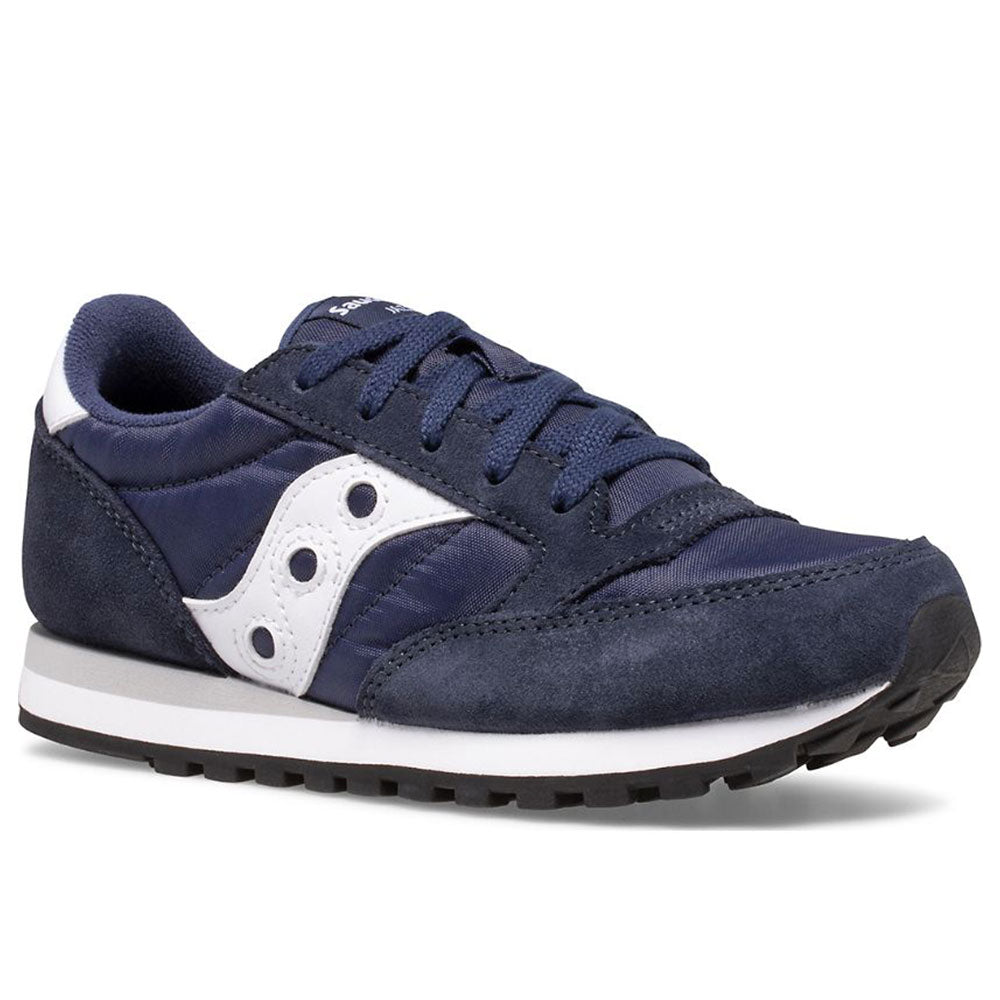 Saucony Kinderschuhe Jazz Sneakers Original Kids Navy - Weiß 