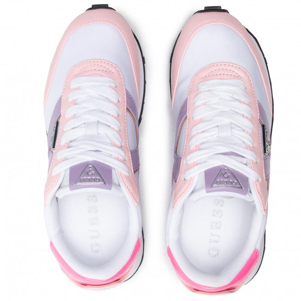 Scarpe Donna GUESS Sneakers Colore Bianco - Rosa Linea Samsin