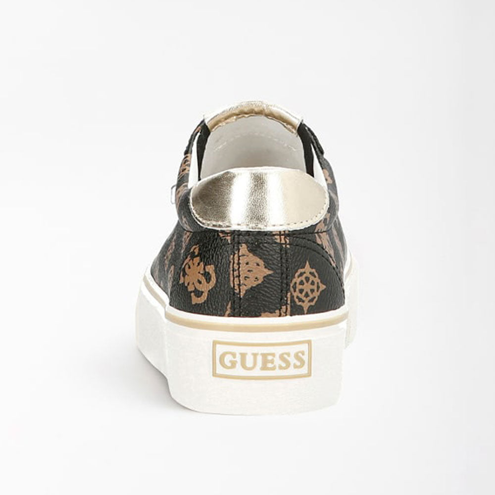 Scarpe Donna GUESS Sneakers Brown Ocra Linea Sanam