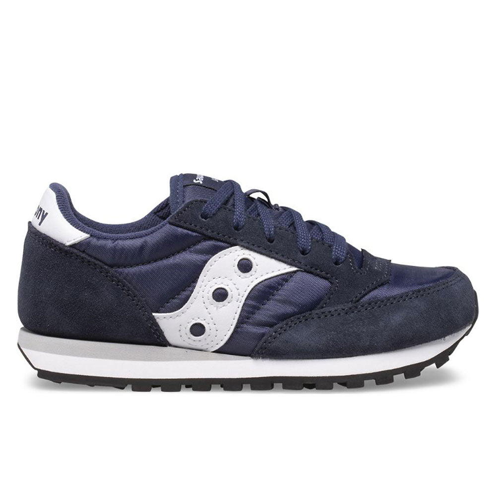 Saucony Kinderschuhe Jazz Sneakers Original Kids Navy - Weiß 