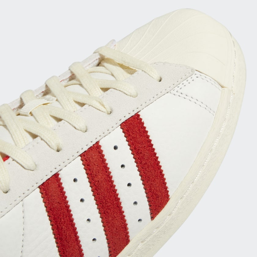 Adidas superstar 80s dlx uomo rosse best sale