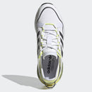 Scarpe Uomo ADIDAS Sneakers linea ZX 2K Boost Pure colore Bianco Grigio e Giallo