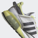 Scarpe Uomo ADIDAS Sneakers linea ZX 2K Boost Pure colore Bianco Grigio e Giallo
