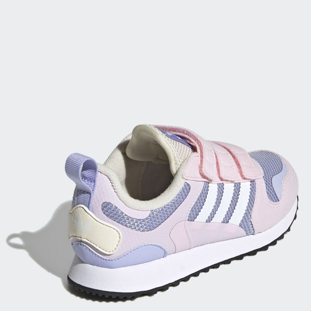Scarpe Bambino ADIDAS Sneakers linea ZX 700 HD colore Rosa e Lilla a sconto Cuoieriashop