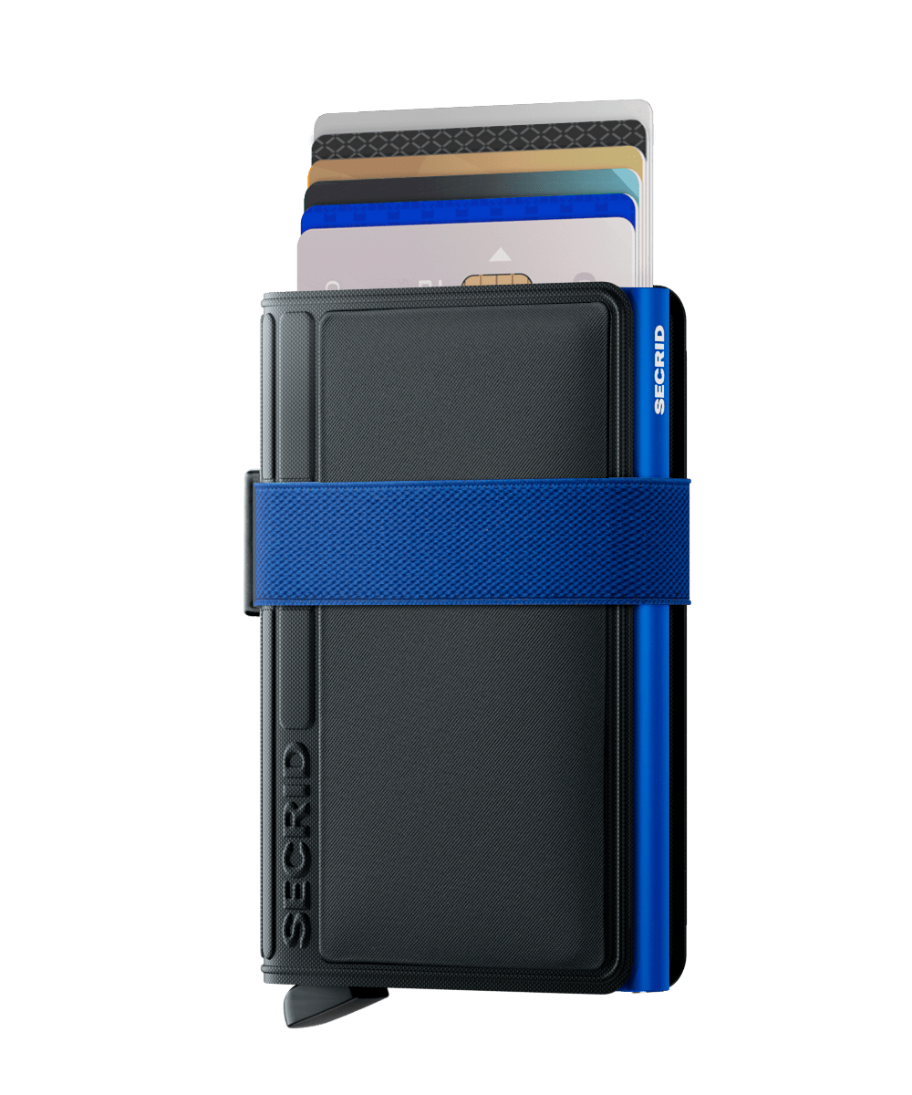 Porta Carte SECRID linea TPU color Black Cobalt con RFID