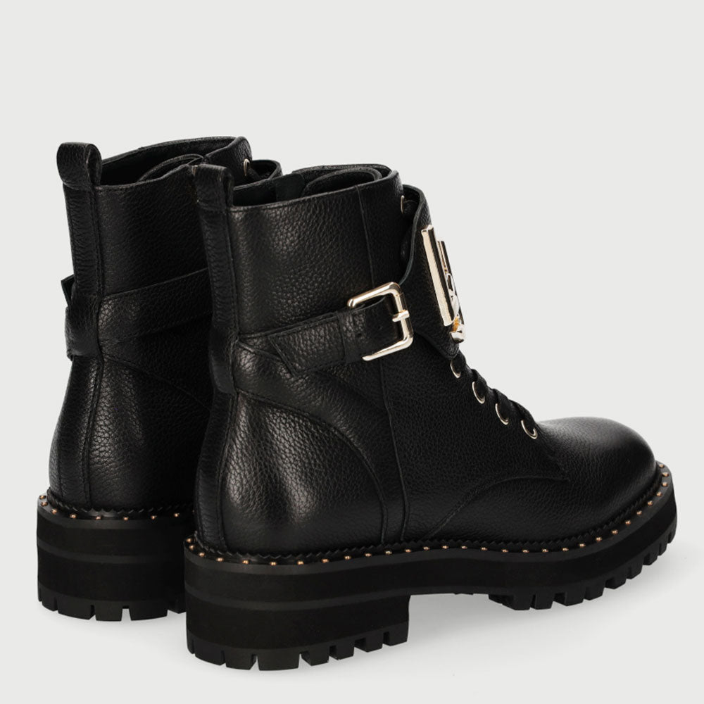 Scarpe Donna LIU JO Anfibi Tailor 231 in Pelle Nera a sconto Scarpe Donna LIU JO Anfibi Tailor 231 in Pelle Nera a sconto