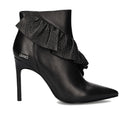 Scarpe Donna LIU JO Stivaletto con Tacco in Pelle Nero