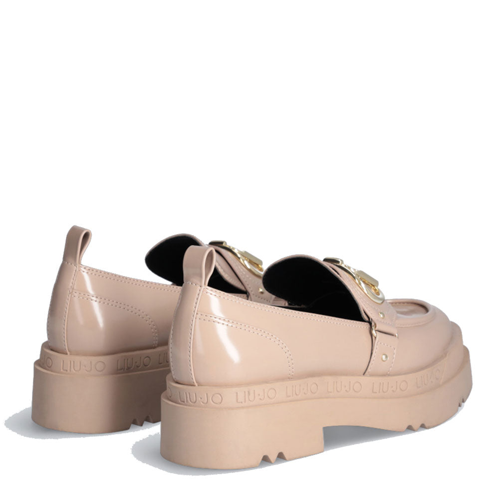 Scarpe Donna LIU JO Love 41 Mocassino Platform color Nude