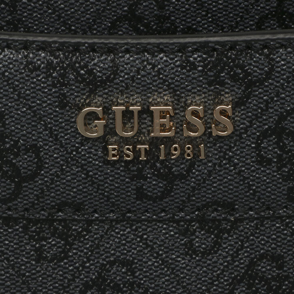 Guess LORELEI MINI SATCHEL - Borsa a mano - latte logo/beige Guess LORELEI MINI SATCHEL - Borsa a mano - latte logo/beige