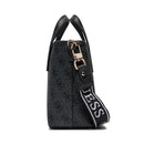 Damenhandtasche mit Schultergurt GUESS Latona Mini Line Color Coal Logo