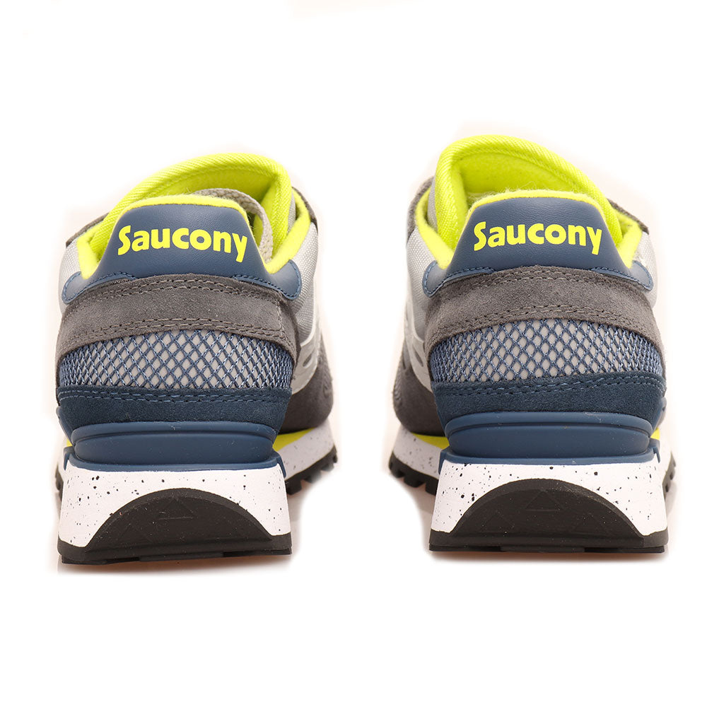 Scarpe Uomo Saucony Sneakers Shadow Original Grey - Blue - Yellow