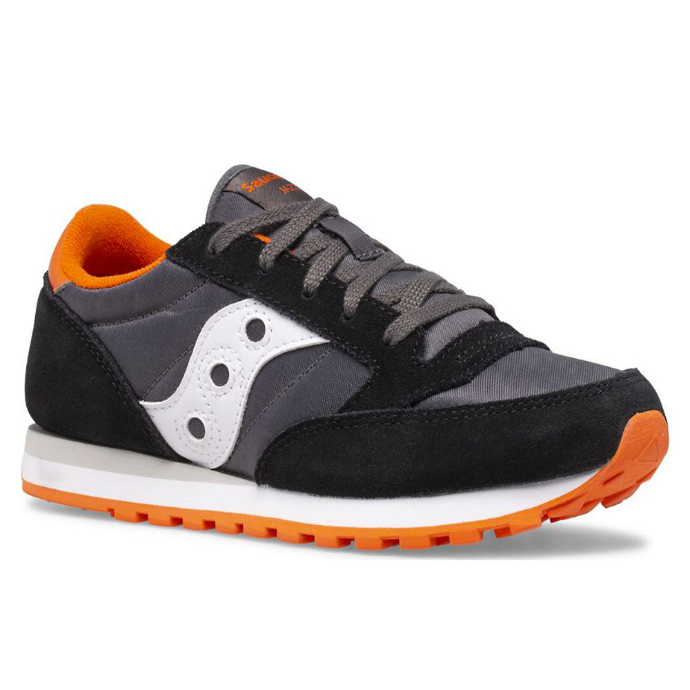 Scarpe Bambino Saucony Original Kids Black Grey Orange a sconto Cuoieriashop